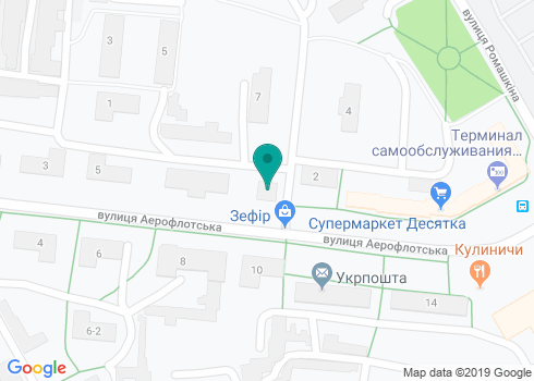 Стоматология ФЛП Солошенко И.А. - на карте