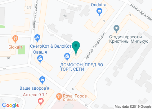 Стоматологический кабинет, ФЛП Ефимова Т.И. - на карте